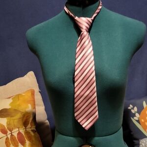 Striped Pink Tie for Men